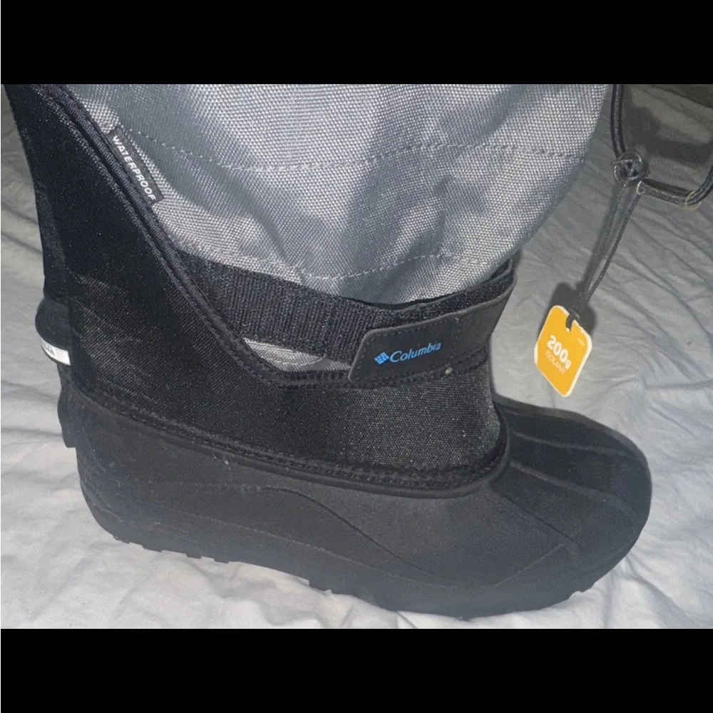 COLUMBIA Youth POWDERBUG PLUS II Boots Big Kids Slip On Boots OMNI TECH Sz 7